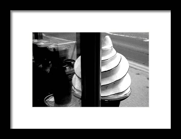 Jez C Self Framed Print featuring the photograph Iceycreamo by Jez C Self