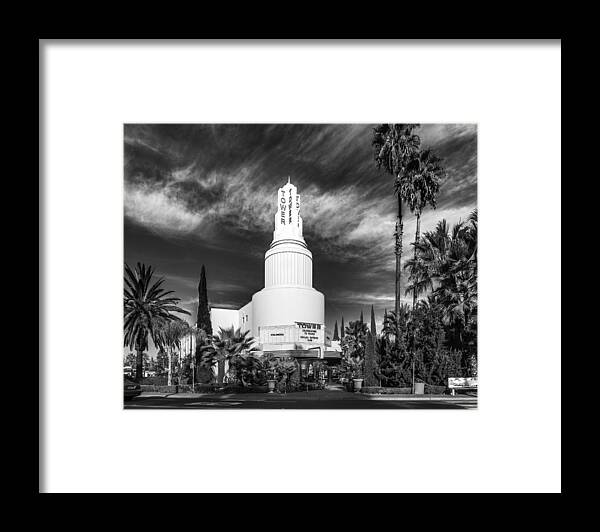 Tower Theatre Framed Print featuring the photograph Iconic Tower Theatre by Janet Kopper