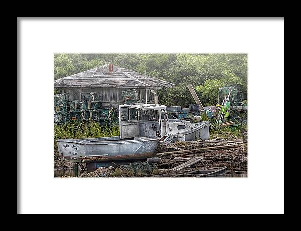 Boat Framed Print featuring the photograph Idyll by Richard Bean