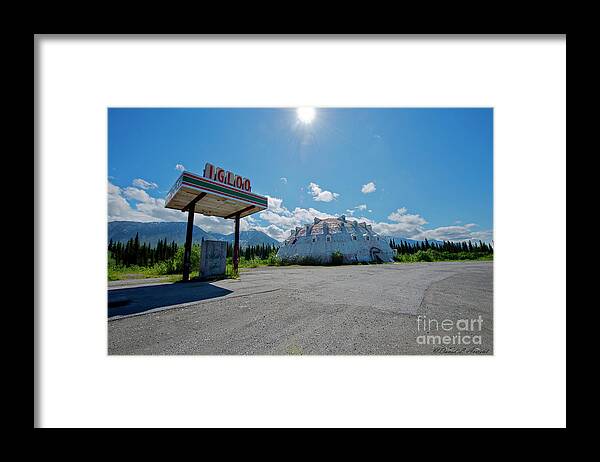 Igloo Building Framed Print featuring the photograph Igloo by David Arment