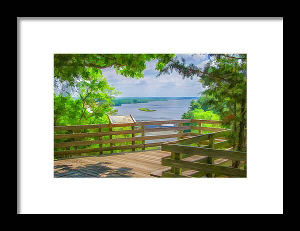 Chicago Framed Print featuring the photograph Illinois River by Will Wagner
