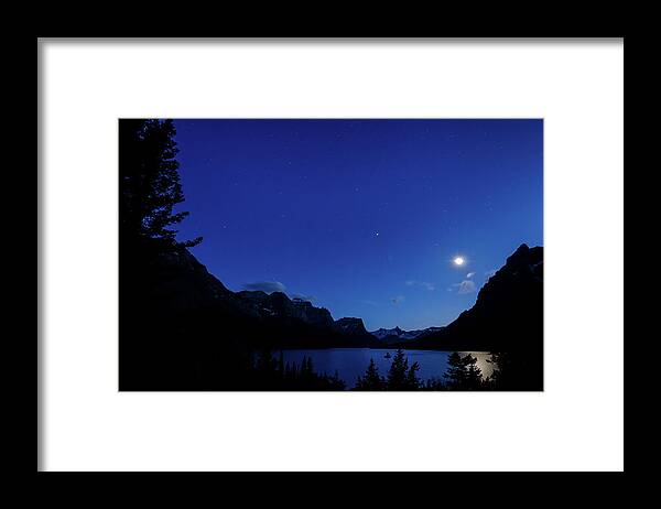 Glacier Framed Print featuring the photograph Illuminate by Margaret Pitcher