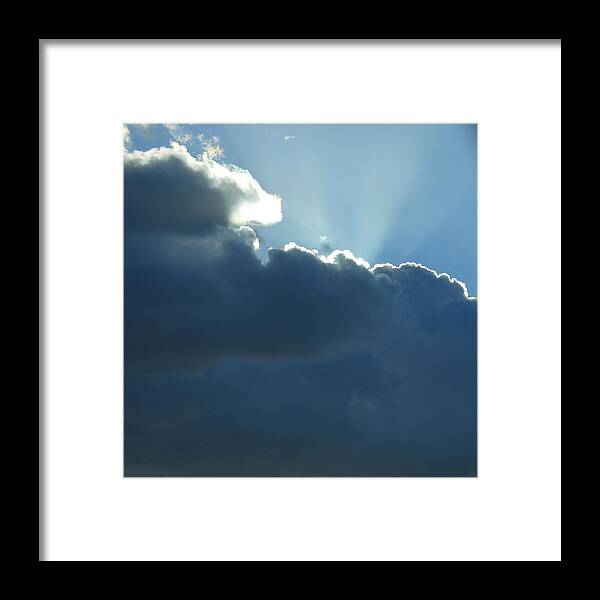 Sun Framed Print featuring the photograph I'm Coming by Kathleen Maconachy