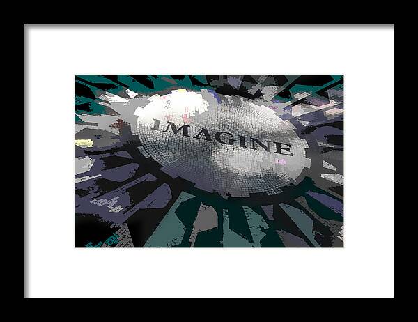 Imagine Framed Print featuring the photograph Imagine by Kelley King