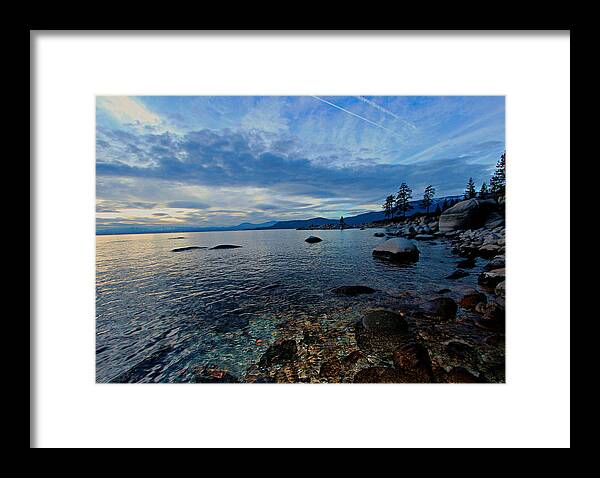 Lake Tahoe Framed Print featuring the photograph Immersed by Sean Sarsfield