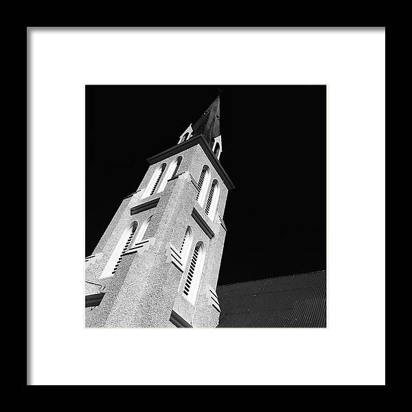 Bnw_society Framed Print featuring the photograph Imposingspire Photo By by Paul Dal Sasso