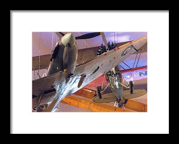 Framed Print featuring the photograph In Flight by Michael Nowotny
