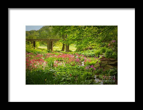  Framed Print featuring the photograph In Heaven's Dell by Marilyn Cornwell