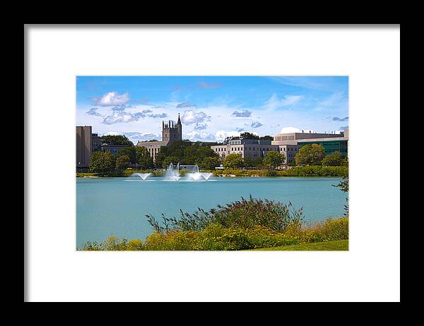 Lake Framed Print featuring the photograph In the Afternoon by Milena Ilieva