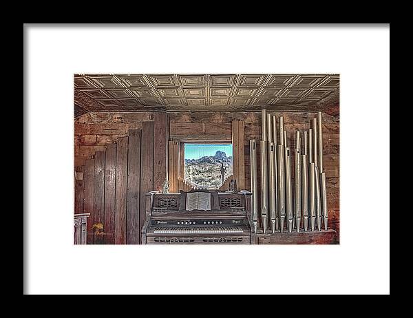 Arizona Framed Print featuring the photograph In The Chapel by Jim Thompson