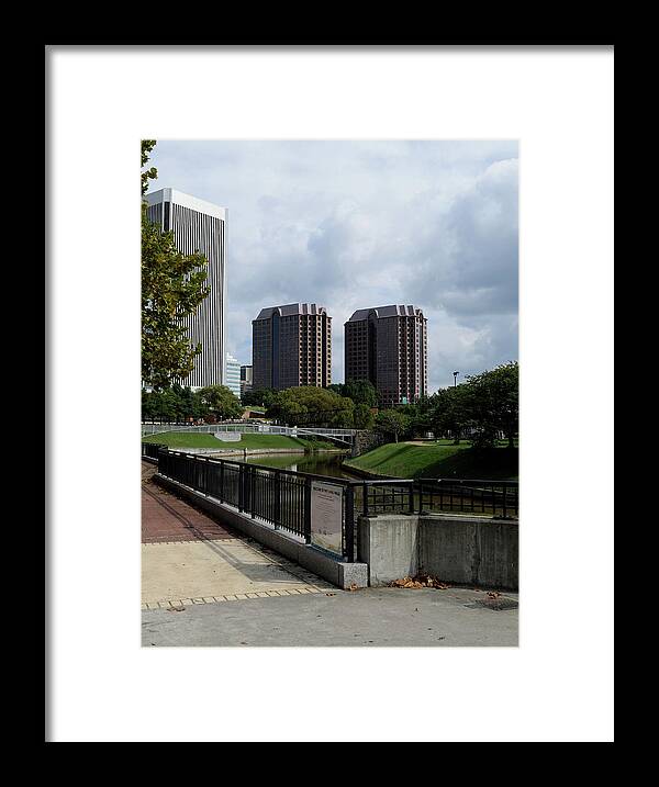 City Framed Print featuring the photograph In the City by Karen Harrison Brown