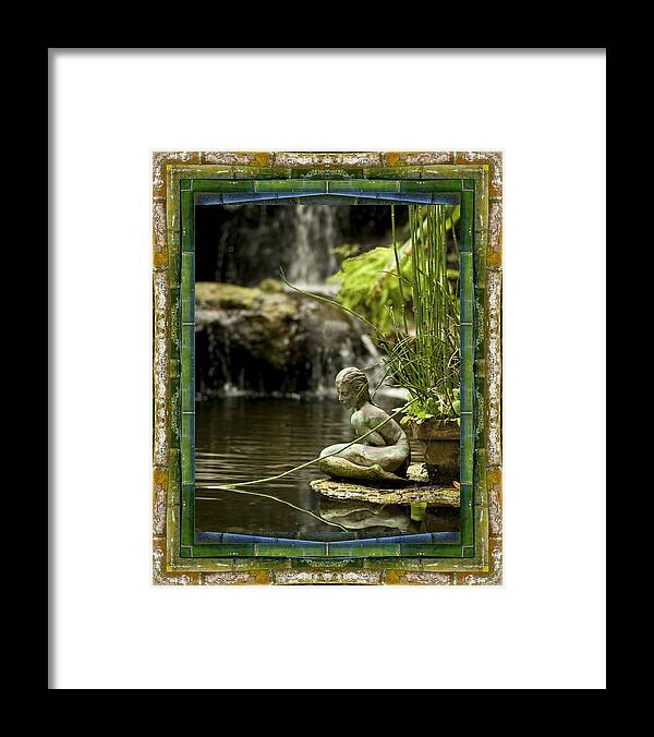 Mandalas Framed Print featuring the photograph In the Flow by Bell And Todd