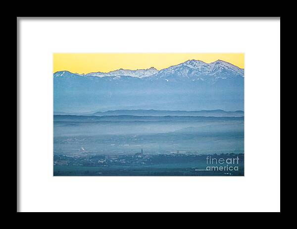 Adornment Framed Print featuring the photograph In The Mist 4 by Jean Bernard Roussilhe