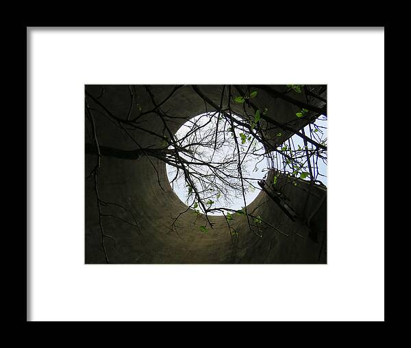 Silo Framed Print featuring the photograph In The Silo by Keith Stokes