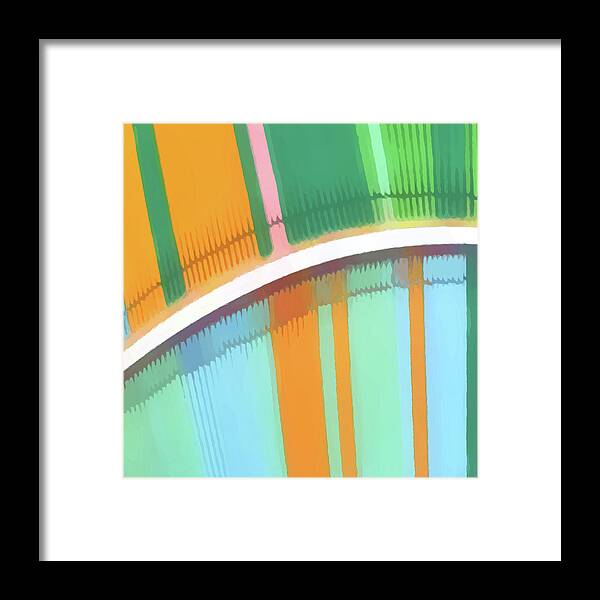 Abstract Framed Print featuring the digital art Individuality by Menega Sabidussi