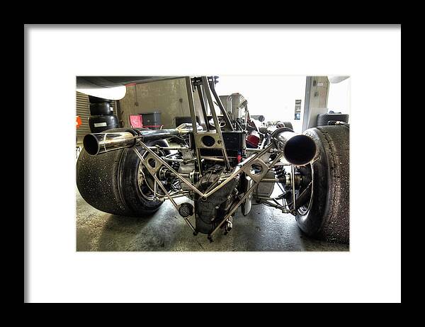 Indy 500 Framed Print featuring the photograph Indy 500 Vintage by Josh Williams