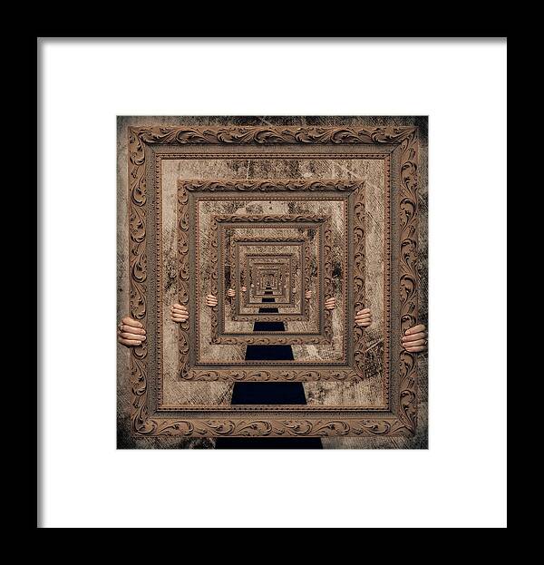 Infinity Framed Print featuring the photograph Infinity by Anna Rumiantseva
