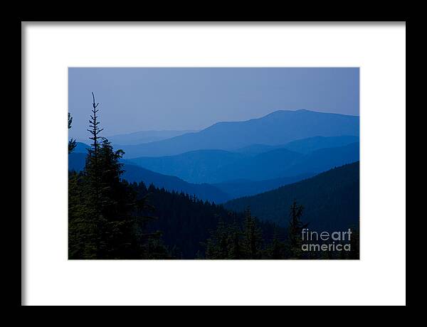 Mountain Framed Print featuring the photograph Infinity by Idaho Scenic Images Linda Lantzy
