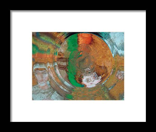 Abstract Framed Print featuring the photograph Inner Child by Susan Esbensen