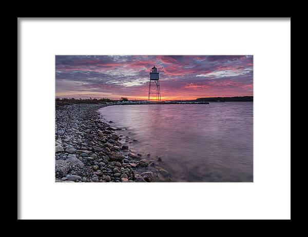 Lighthouse Framed Print featuring the photograph Inner Light by Lee and Michael Beek