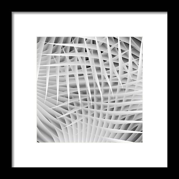 Interface Framed Print featuring the digital art Interface by Angelina Tamez
