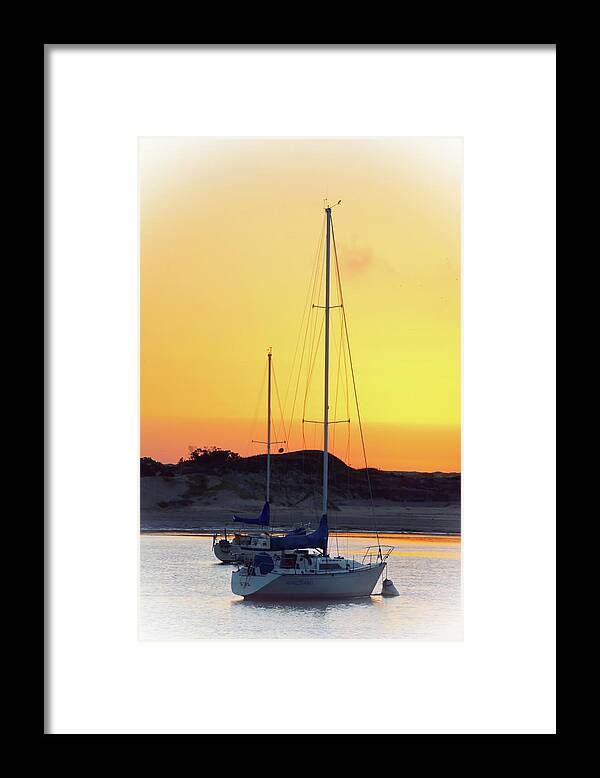 Sunset Framed Print featuring the photograph Into A Dream by Christina Ochsner