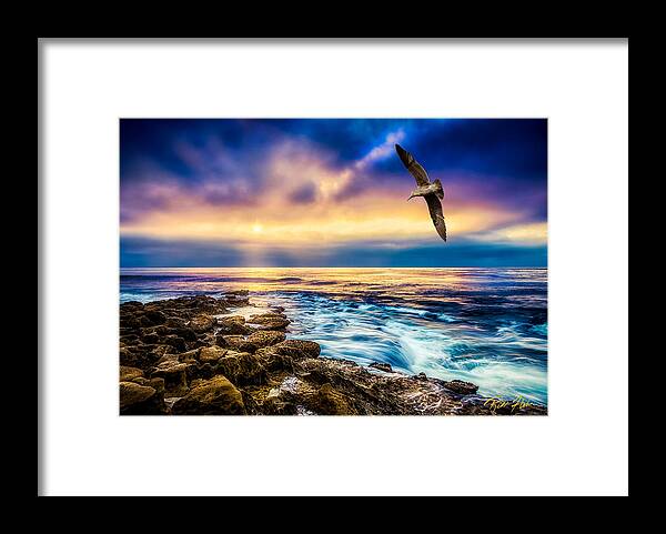 Cloudy Framed Print featuring the photograph Into Mist and Light by Rikk Flohr