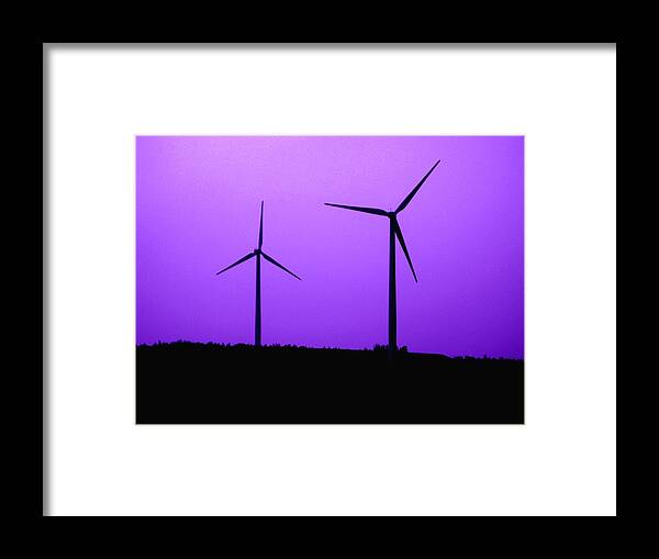 Windmills Framed Print featuring the photograph Introspection by Christopher Brown