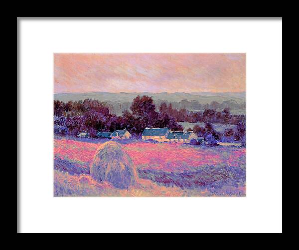 Post Modern Art Framed Print featuring the digital art Inv Blend 10 Monet by David Bridburg