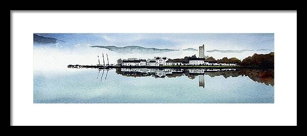 Scotland Framed Print featuring the painting Inverary by Paul Dene Marlor