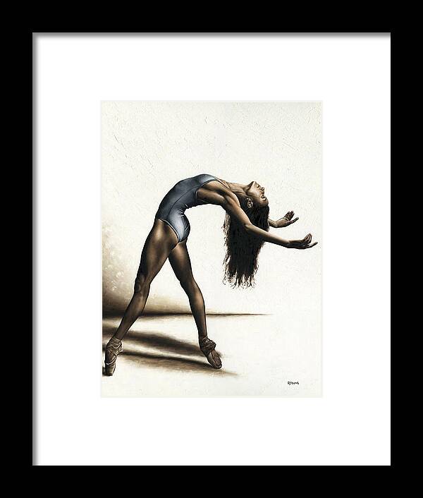 Dance Framed Print featuring the painting Invitation to Dance by Richard Young