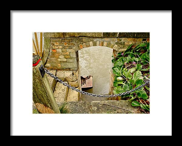 Invitation Framed Print featuring the photograph Invitation to punting. by Elena Perelman