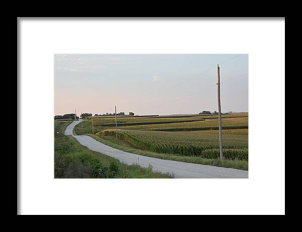 Landscape Framed Print featuring the photograph Iowa 2 by Sergei Dratchev