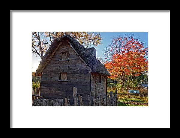 Ipswich Framed Print featuring the photograph Ipswich Museum Autumn Tree Ipswich MA by Toby McGuire
