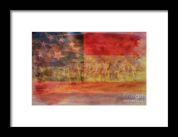 Is Mississippi Ready For This Day Gettysburg Framed Print featuring the digital art Is Mississippi Ready For This Day Gettysburg by Randy Steele