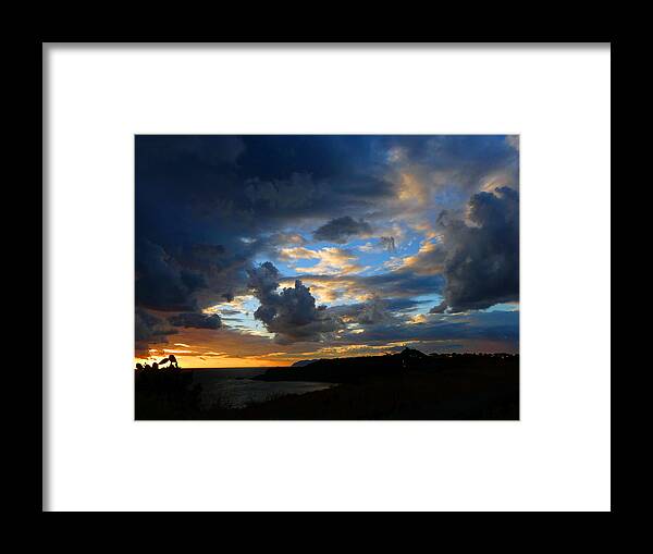 Landscape Framed Print featuring the photograph Is there any doubt? by Mafalda Cento