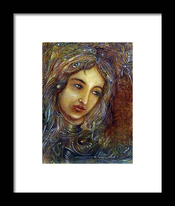Isabelle De Vouthon Framed Print featuring the painting Isabelle de Vouthon by Otto Rapp