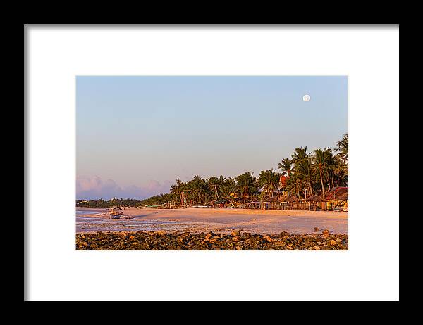 Bantayan Framed Print featuring the photograph Island Full Moon by James BO Insogna