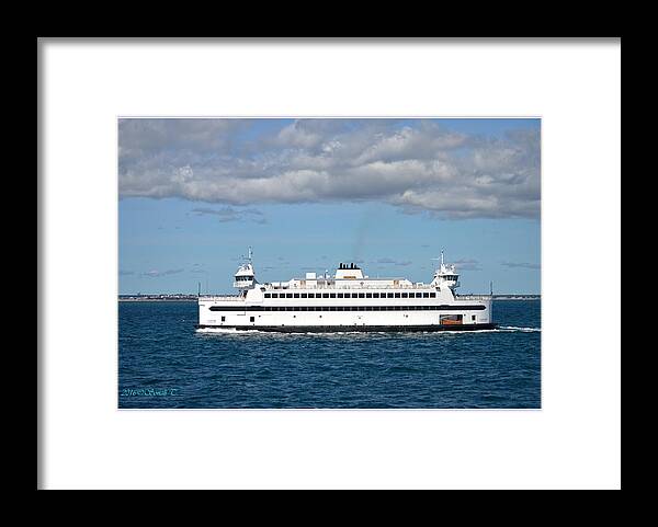Cruise Framed Print featuring the photograph Island Home by Sonali Gangane
