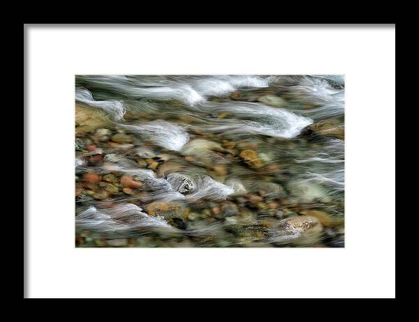 Iao Stream Framed Print featuring the photograph Iao Stream by Christopher Johnson