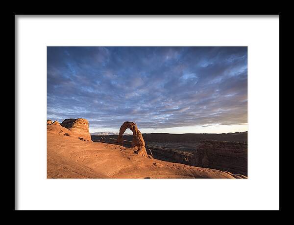 Arches Framed Print featuring the photograph Isolated Arch by Jon Glaser