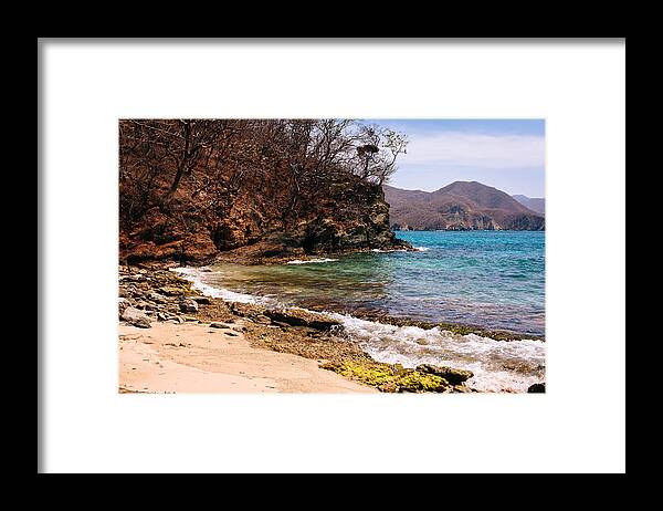 Beach Framed Print featuring the photograph Isolation by Jose Vazquez