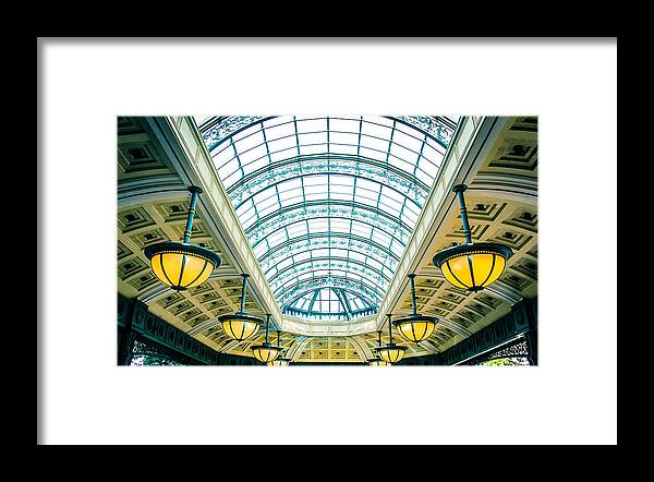  Framed Print featuring the photograph Italian Skylight by Bobby Villapando