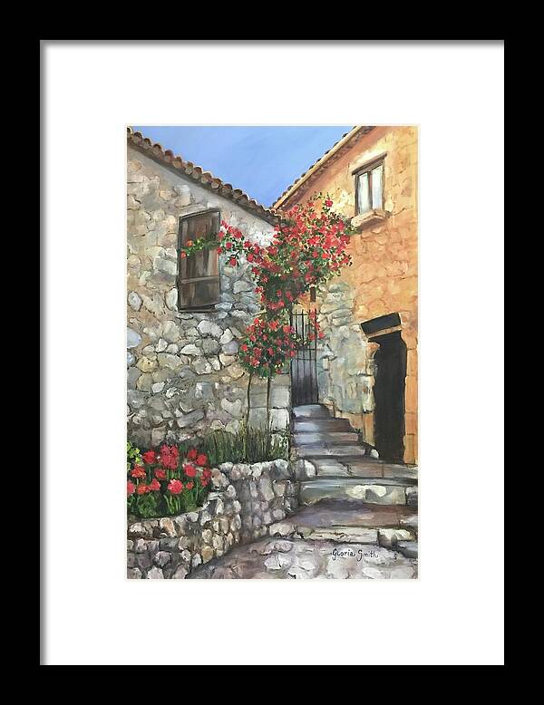 Italy Framed Print featuring the painting Italy by Gloria Smith