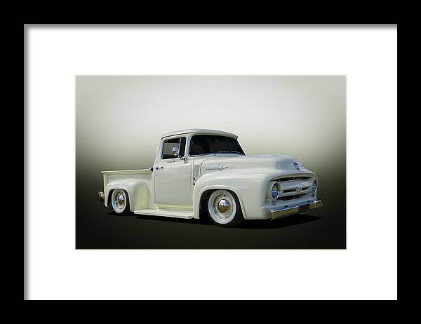 Pickup Framed Print featuring the photograph It's A 56 by Keith Hawley