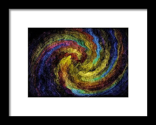 Abstract Framed Print featuring the digital art It's All About Color by Terry Mulligan