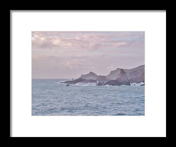 Jagged Framed Print featuring the photograph Jagged Edge by Richard Brookes