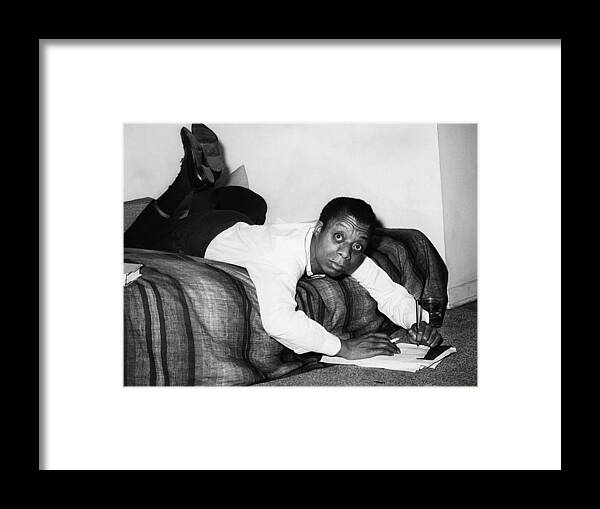 1960s Portraits Framed Print featuring the photograph James Baldwin, 1963 by Everett