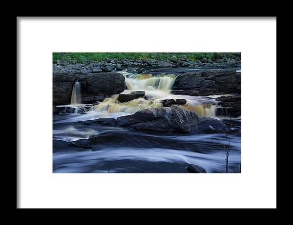 Waterfall Framed Print featuring the photograph Jay Cooke State Park by Hermes Fine Art