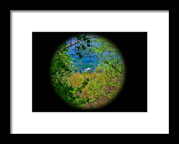 Monticello Framed Print featuring the photograph Jefferson's View by Nigel Fletcher-Jones